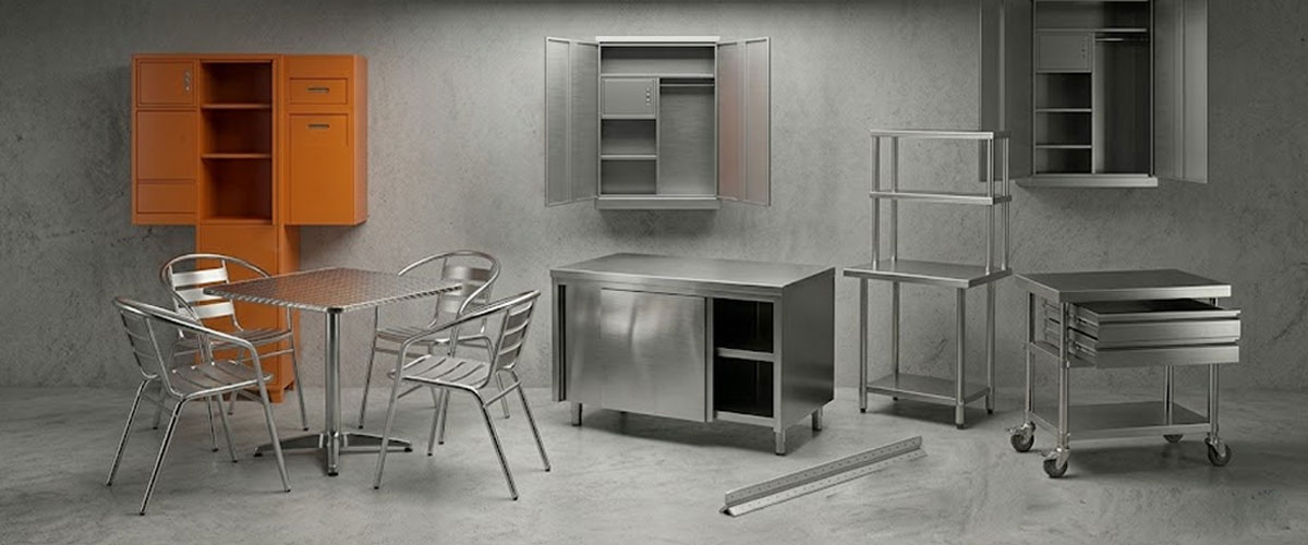 Stainless Steel & Mild Steel Furniture — UAE Abu Dhabi UAE